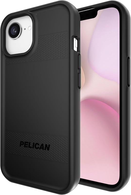 Protector iPhone 16e/15/14/13 Case -Rugged MagSafe Phone Case-Black | Magnetic Phone Case w/16ft Military-Grade Drop Protection - Anti-Scratch, Heavy Duty Phone Cover for iPhone 16e/15/14/13