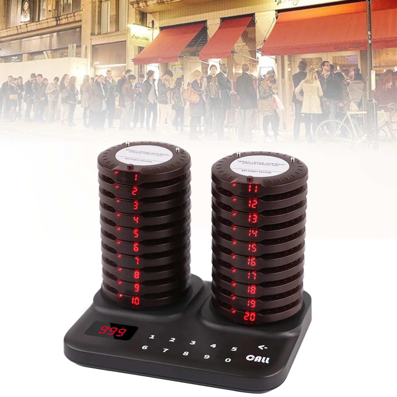 Système de sonnerie de restaurant pour supprimer l'attente et les files de clients