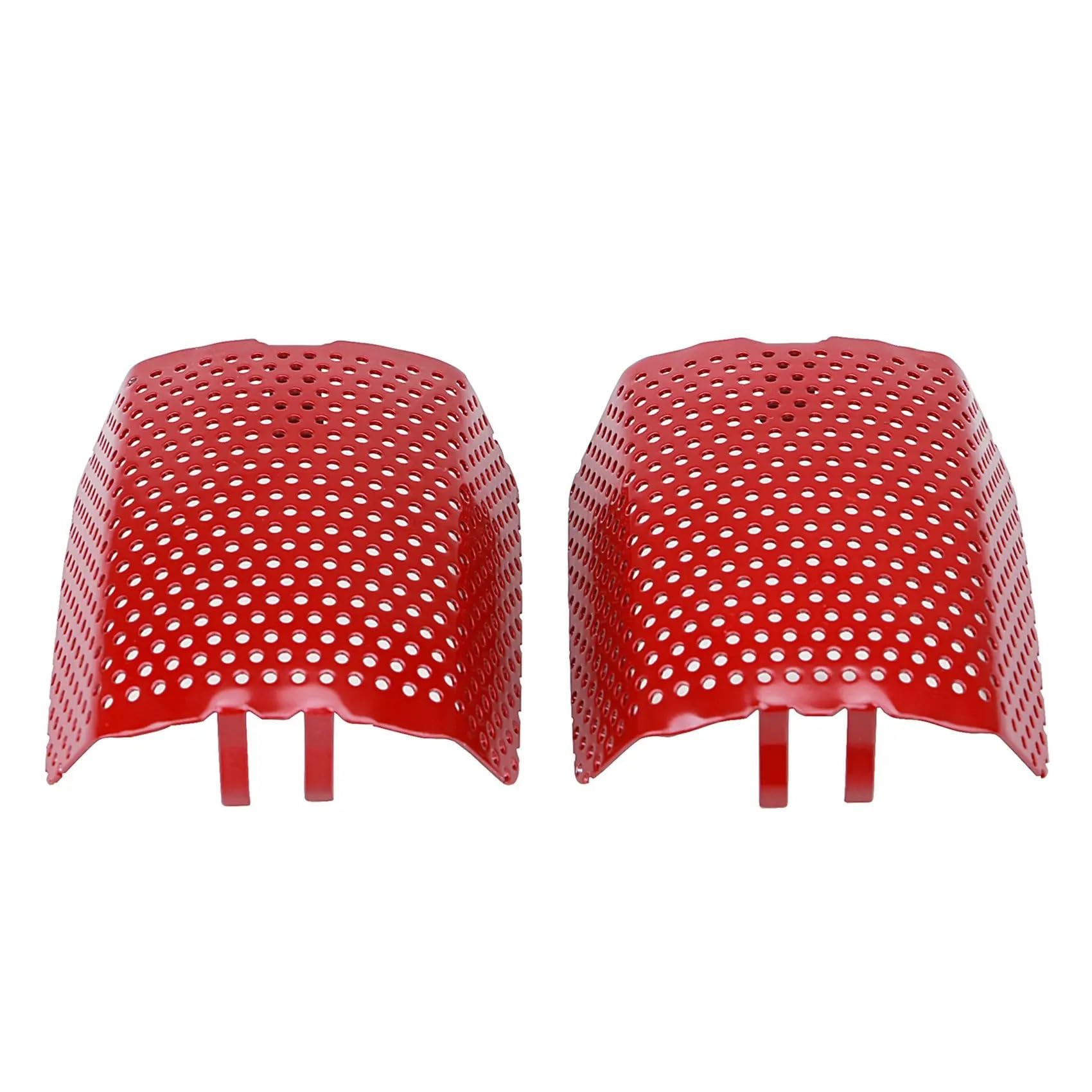 Caliper Bracket Radiator Cover Brake Cooling Mount Do Touring Road Glide King Limited V-Rod Red | Osłona przedniego zacisku zakłada osłonę zacisku hamulca