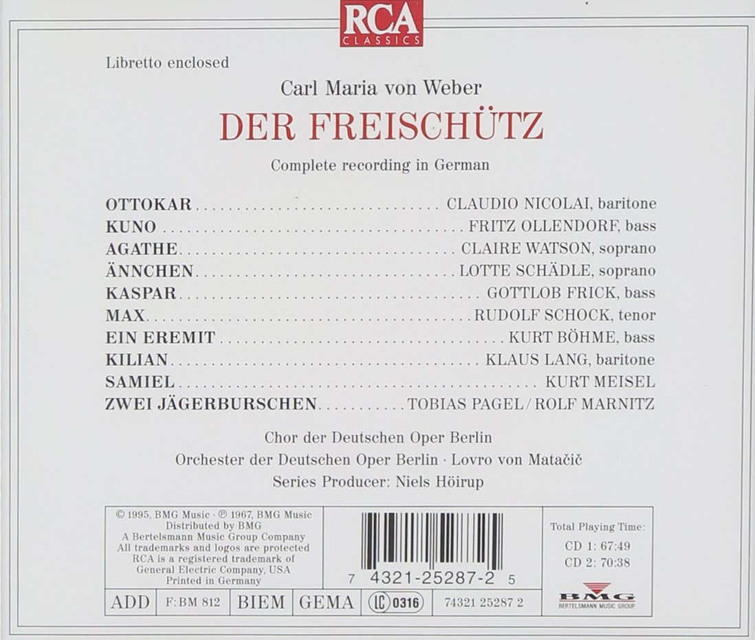 Der Freischutz (Complete)