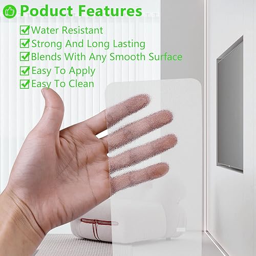 Miniatura 7 de COSIMIXO Cinta antideslizante transparente de 4 pulgadas x 33 pies, impermeable, cinta antideslizante para peldaños de escaleras, barcos, escaleras,