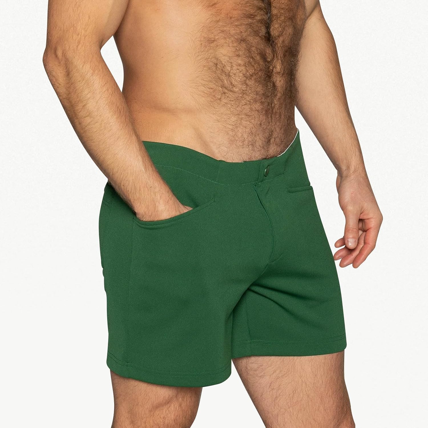 Bike Athletic Men's Classic Coaches Shorts, 5" Inseam Retro Snap-Button Gym Shorts, Structured Fit Football Style