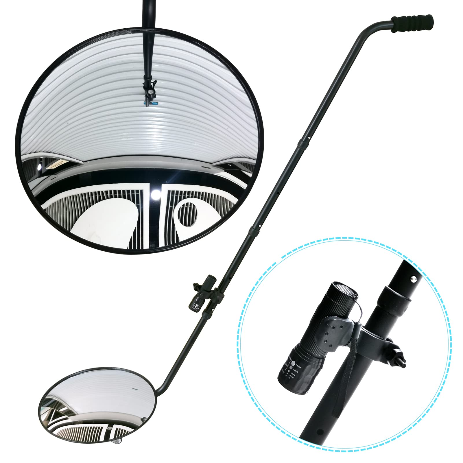 Buy Under Vehicle Inspection Mirror 30cm Diameter Security Mirror