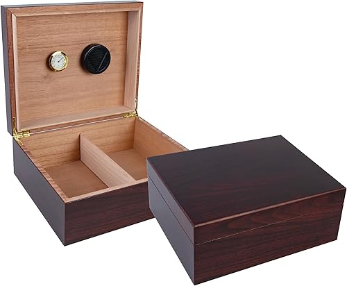 Prestige Import Group, Humificador de cigarros de cabaña, Capacidad 20 a 50