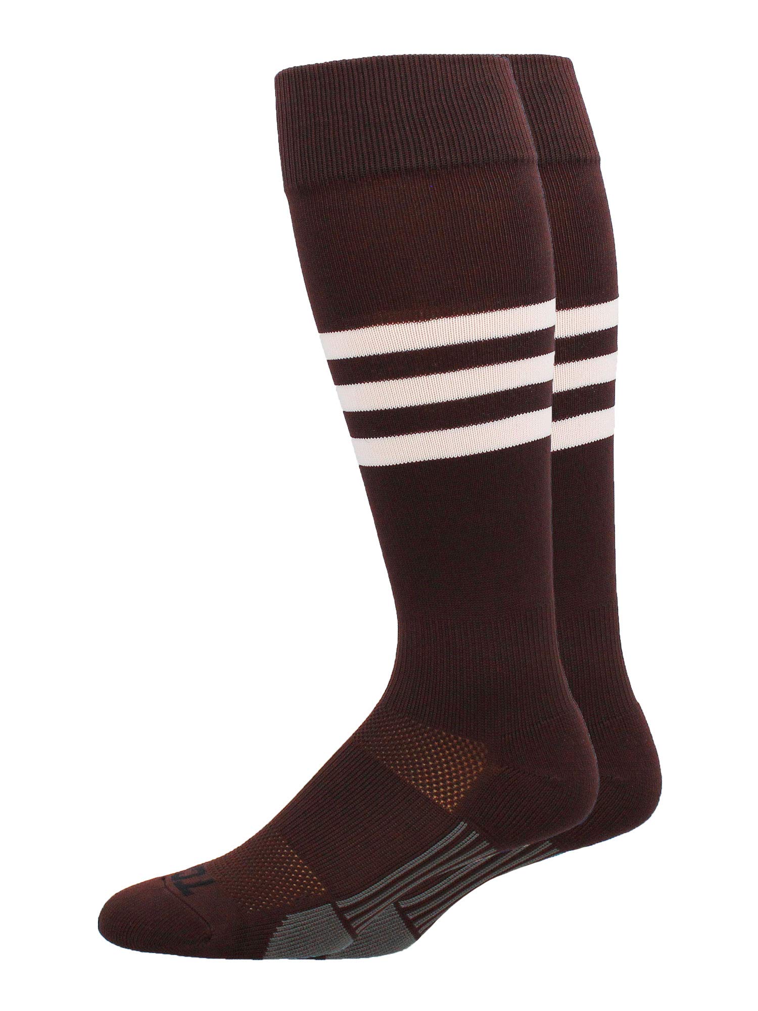MadSportsStuff Softball Socks Baseball Socks | White &amp; Team Colors | USA Made | Sizes for Girls, Youth Boys, Men &amp; Women