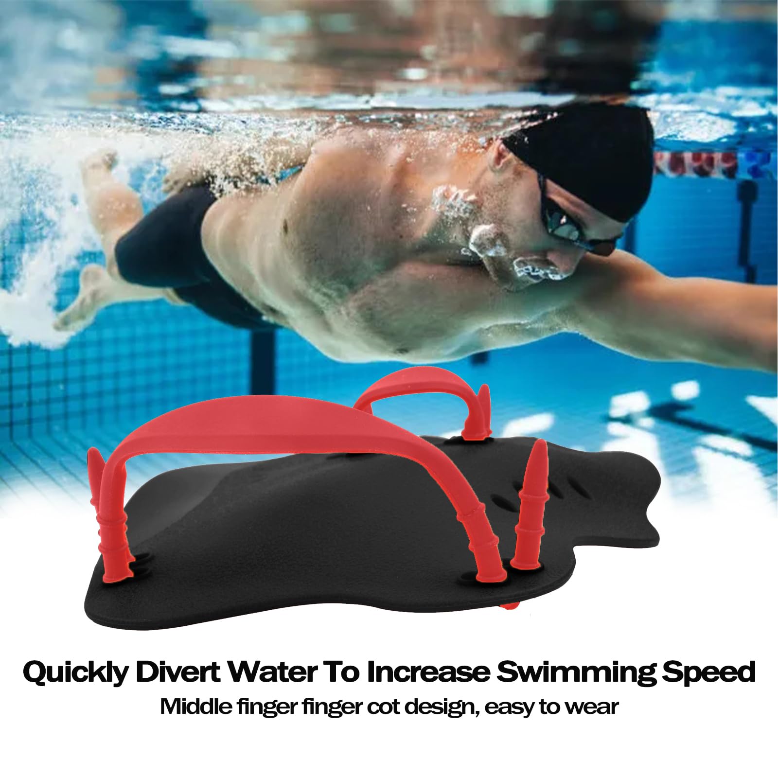 Schwimm Paddles Für Training - Verstellbare Handpaddles Für Erwachsene & Kinder