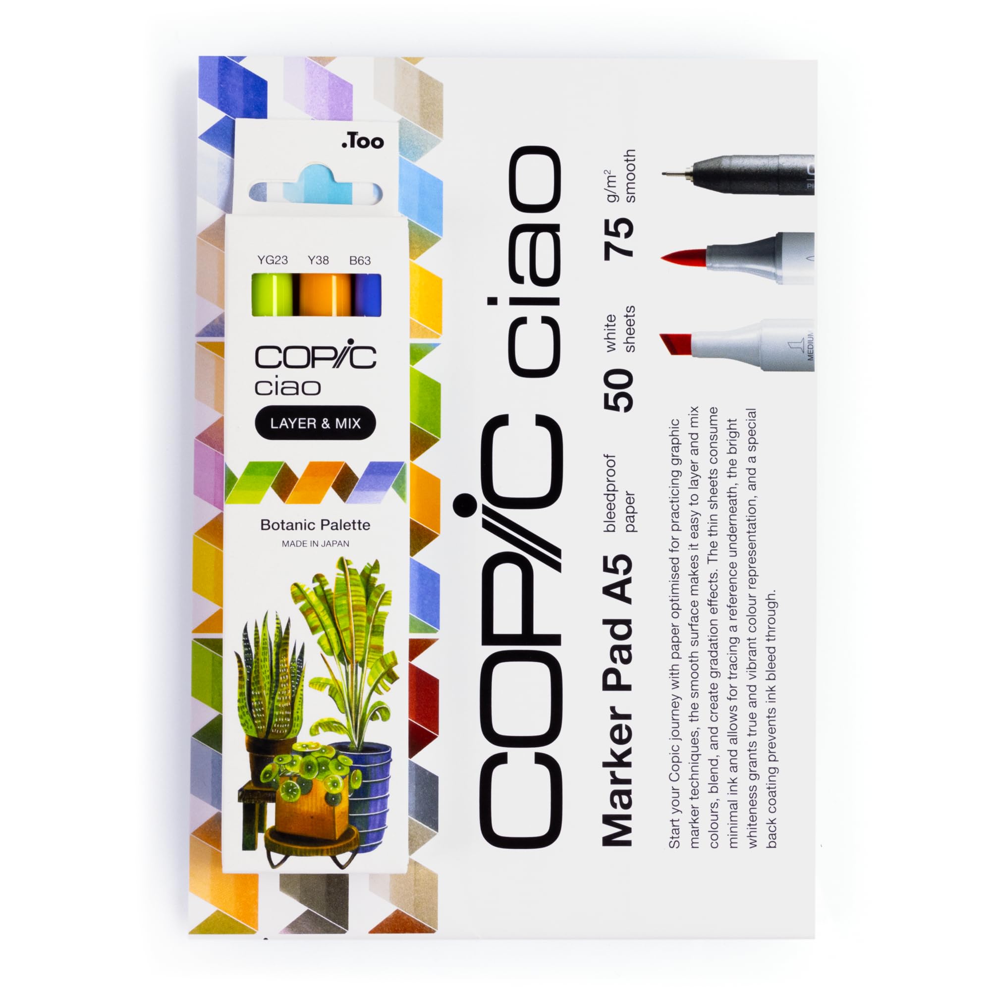 Copic Ciao Layer & Mix markerset Architect Palette (3 stuks
