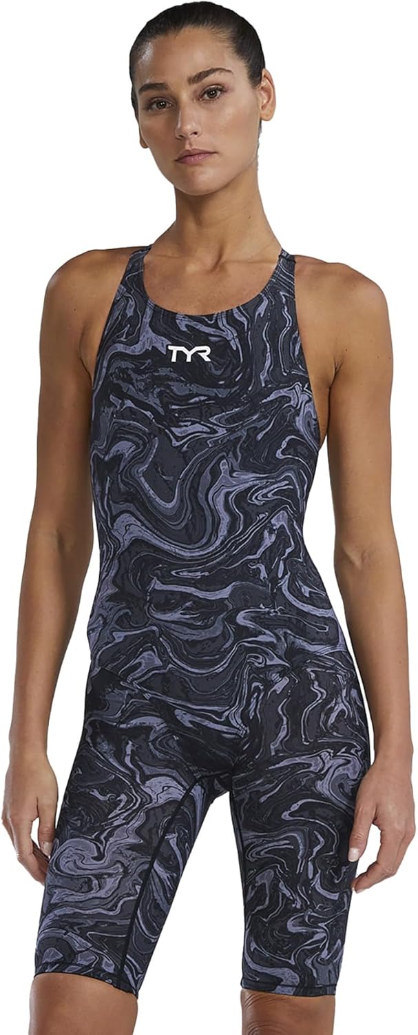TYR Women's Thresher Hyperblitz Open Back Swimsuit – Competitive Racing One Piece Swimwear, Fina Approved - Image 3