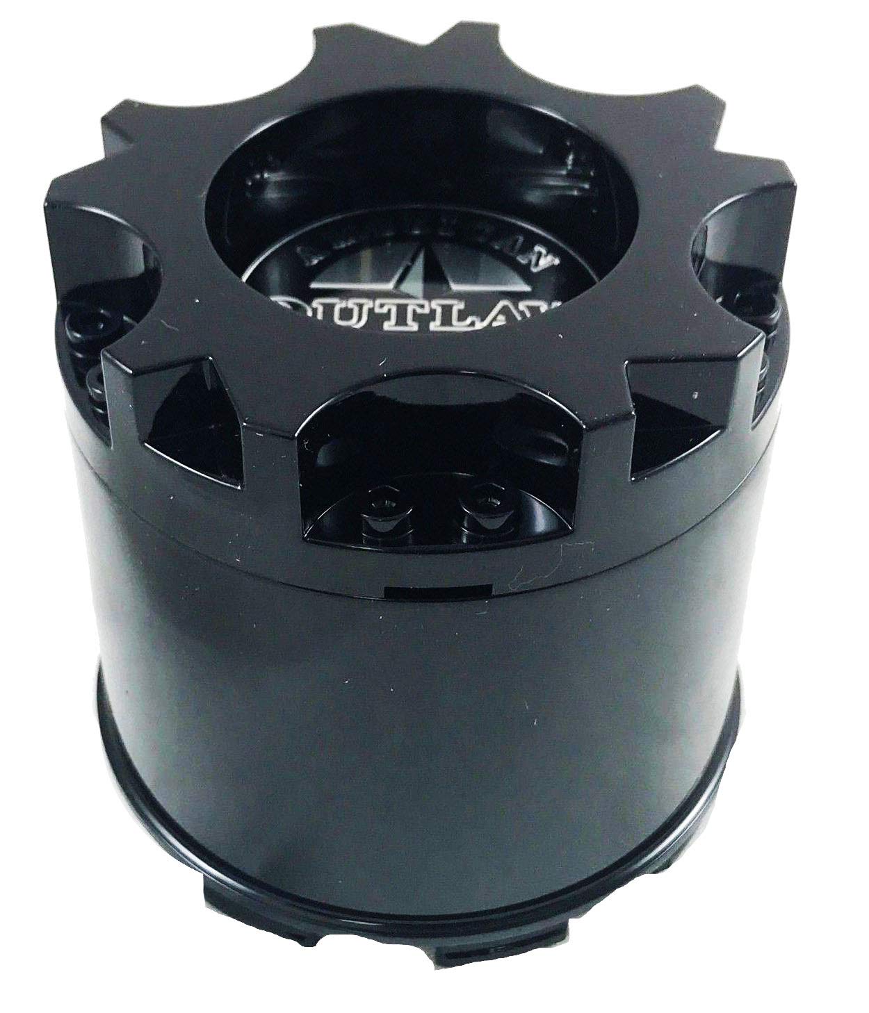 American Outlaw Gloss Grey Wheel Center Caps # BC-893 (1 Cap)