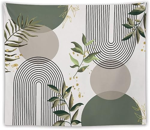 Miniatura 46 de Tapiz floral retro de los años 60 y 70, diseño hippie de primavera Groovy Flower Power Flower Boho para colgar en la pared, arte neutro para Hippie