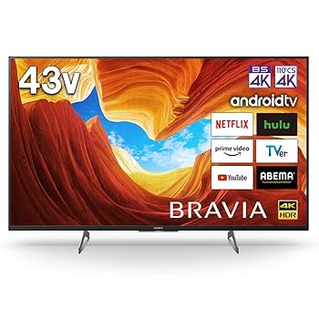 SONY液晶テレビ　BRAVIA KJ-43X8500F　43インチ Amazon | ソニー 43V型 液晶 テレビ ブラビア 4K Android TV機能
