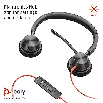 Poly BLACKWIRE 3320 USB-A ヘッドセット Amazon.com: Poly Blackwire 3320 Wired Headset (Plantronics