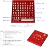 Hot Foil Stamping Machine Flexible Letters Mold,Copper Brass Engraving for Wood Leather Craft & Other Surfaces,Times New Roman