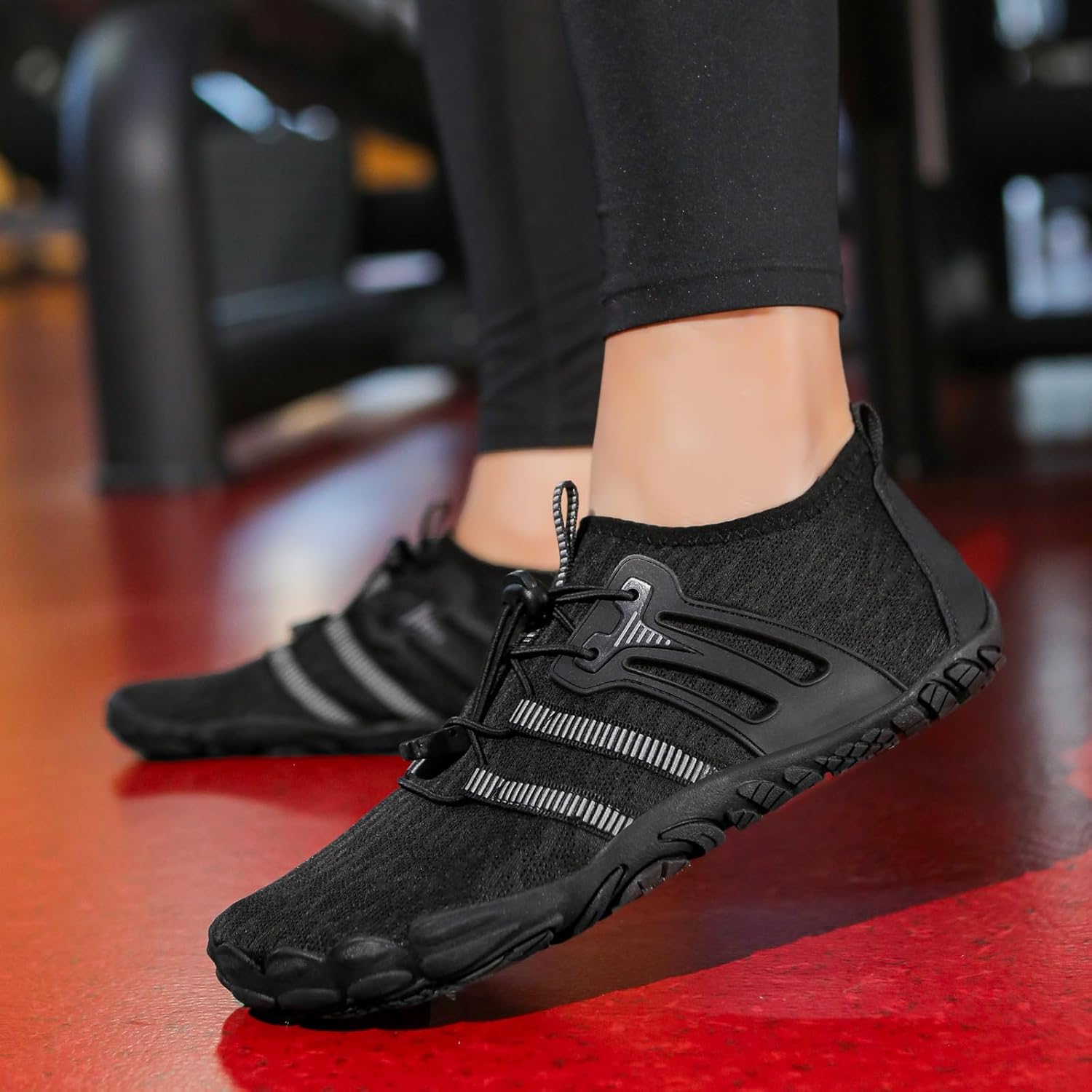 Barefoot Shoes for Women Men Minimalist Zero Drop Water Shoes Quick Dry Hiking Shoe Comfortable Wide Toe Box Sneakers Arch Support Aqua Socks Sneakers Breathable Mesh Walk Beach Footwear