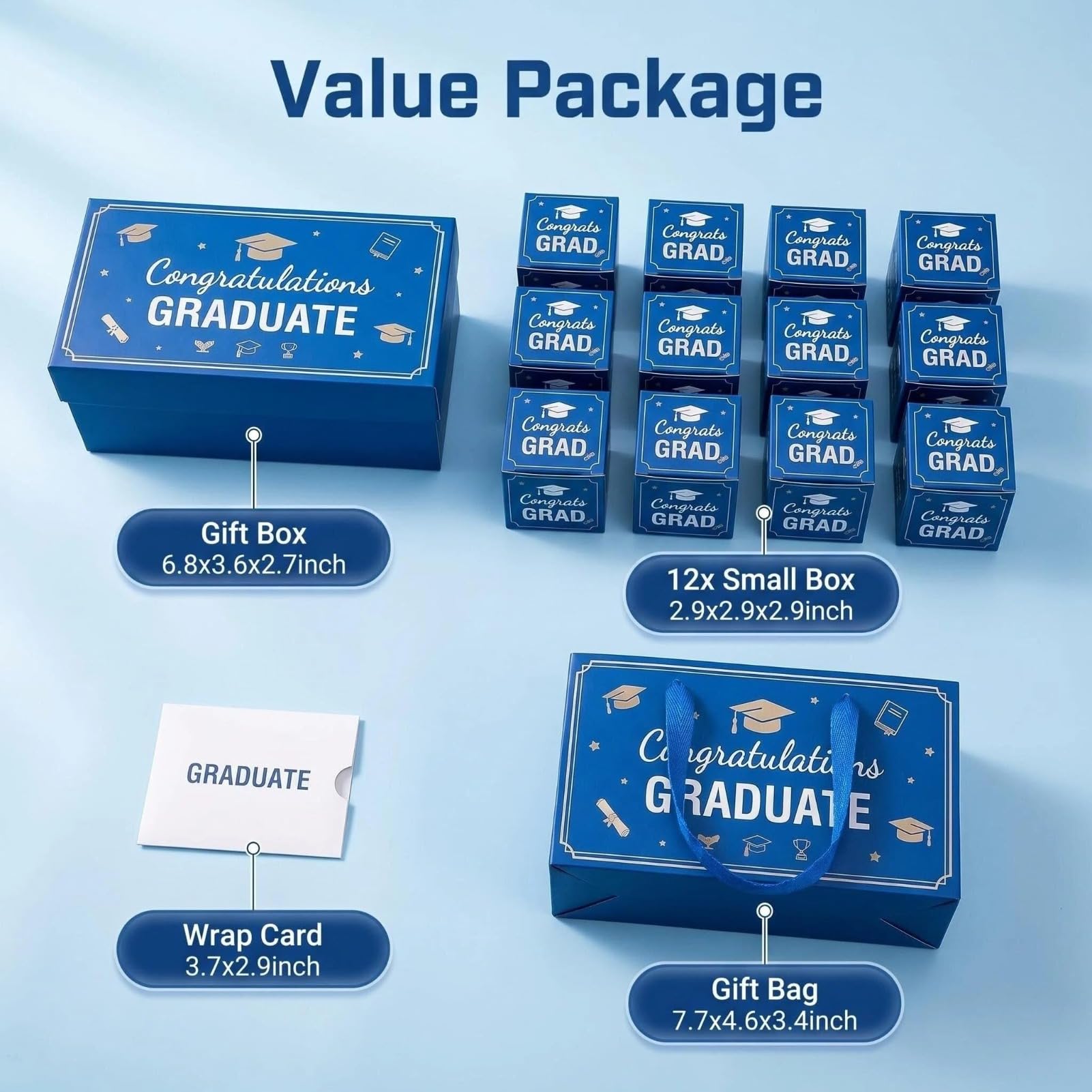 Money Explosion Graduation Gift Box Set Jumping Surprise Pop Up Pudełko upominkowe z okazji ukończenia szkoły Zdjęcia gotówki i małe prezenty (czerwony)