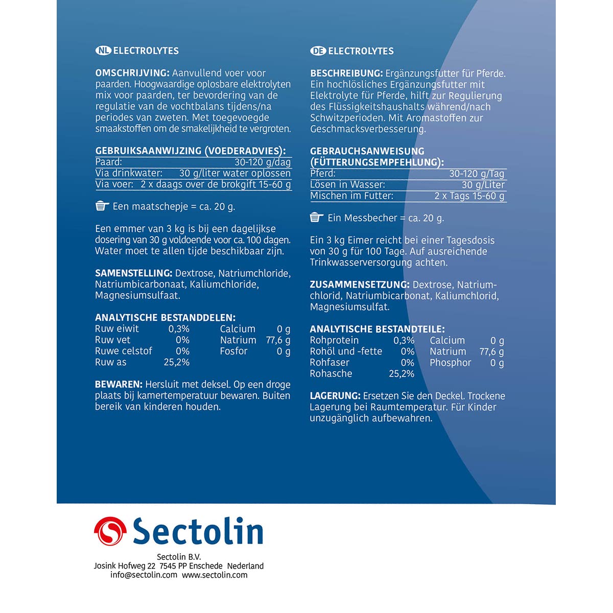 Electrolitos Equivital - 3 kg