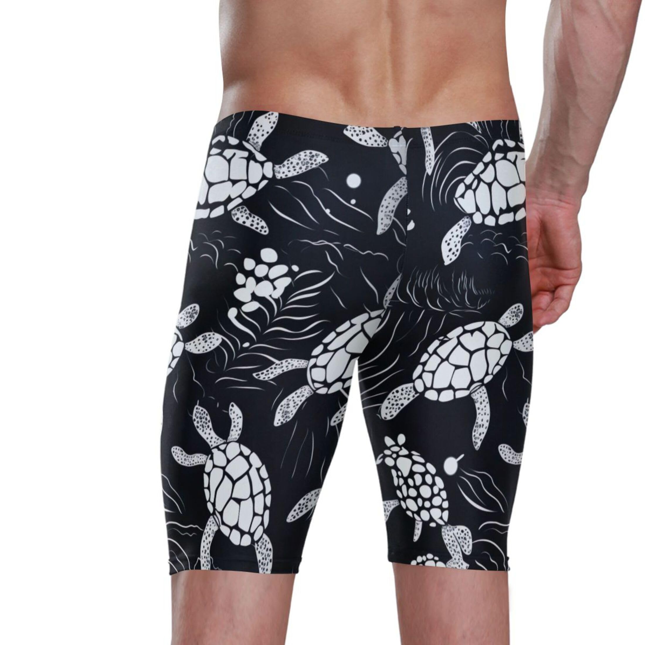 Sea Turtle Tortoise Swim Jammers Swimsuit for Men XXL B0401199