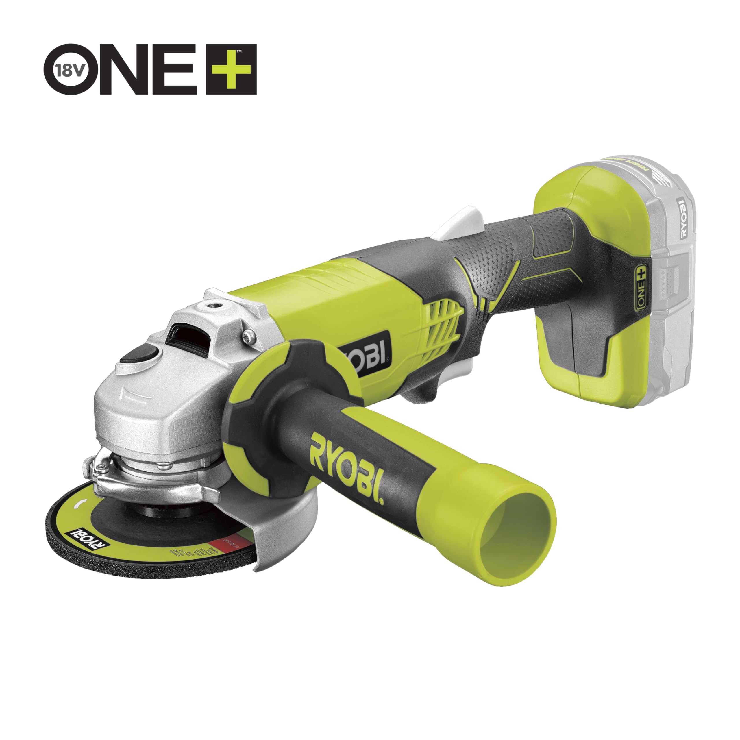 RYOBI 18 V ONE+ 8-częściowy zestaw akumulatorowy kombi RCK184O-242SZL, wiertarko-wkrętarka udarowa, szlifierka kątowa, ręczna piła tarczowa, szlifierka wibracyjna Delta, 2 x akumulatory (4,0 Ah i 2,0