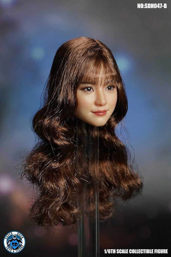 Amazon | SUPER DUCK 1/6 フィギュア 女性 ヘッド アクセサリー