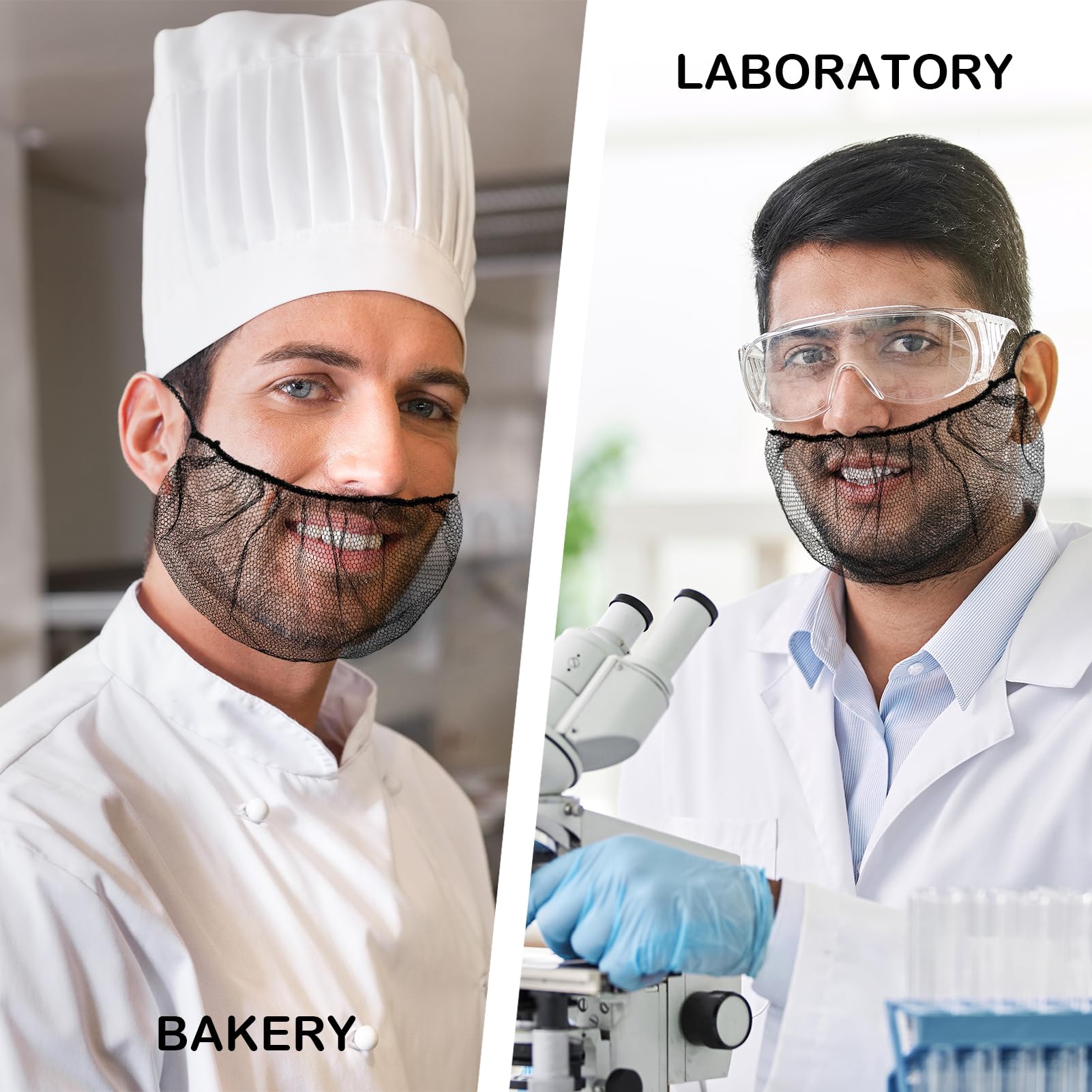 Disposable Beard Nets for Food Service -3