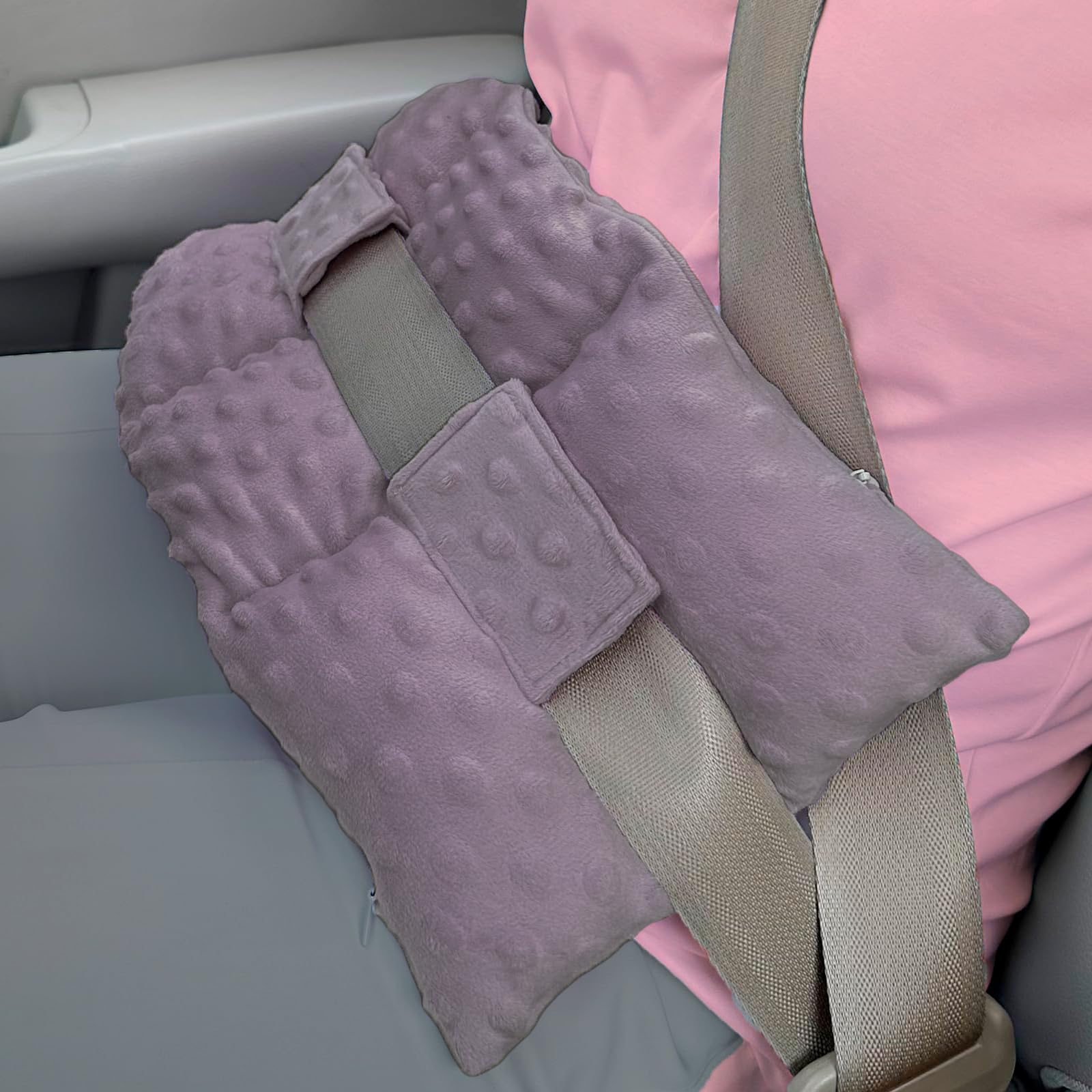 Nogsay Hysterectomy Pillow Seatbelt Mastectomy Pillow with Pocket for Cervical Cancer Uterine Abdominal Post Surgery Abdomen Healing Protector C-Section Recovery Car Seat Belt Pad Cushion Support