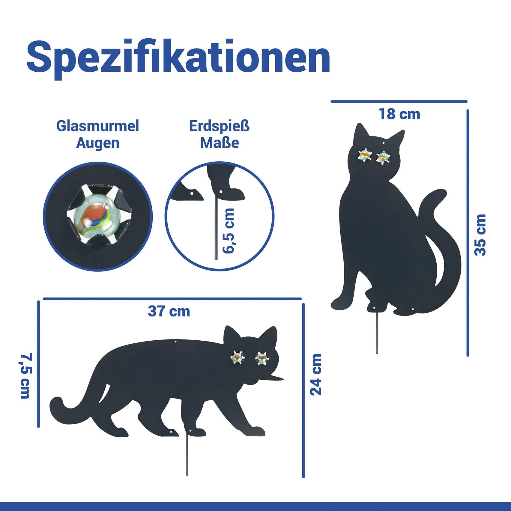 WENKO Odstraszacz ptaków dla kotów, zestaw 2 szt
