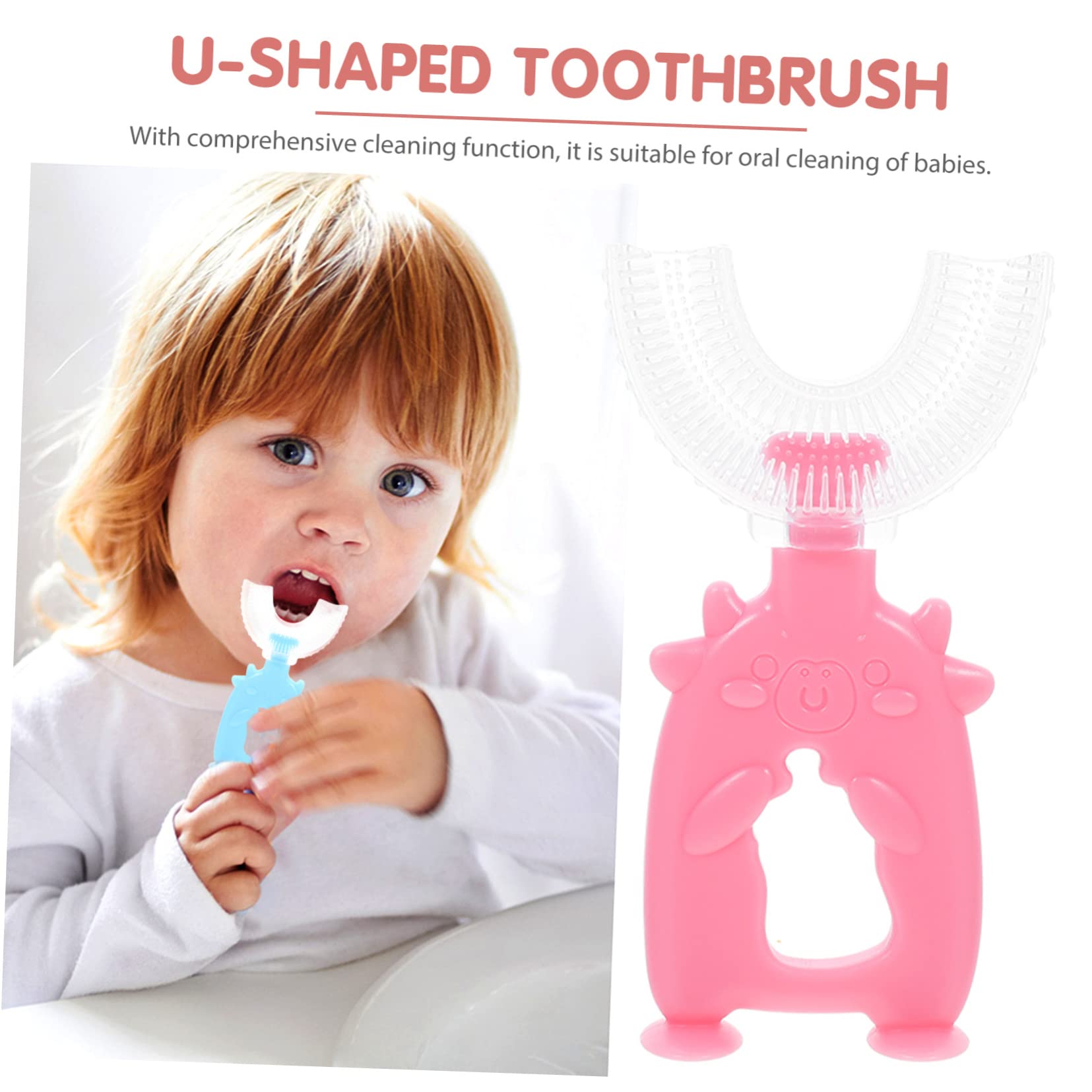 Gatuida 18piezas Cepillo De Dientes Infantil Forma Herramientas De Limpieza Bucal Para Niño Niña Cepillos De Limpieza Completa De Dientes Para Bebés y Pequeños