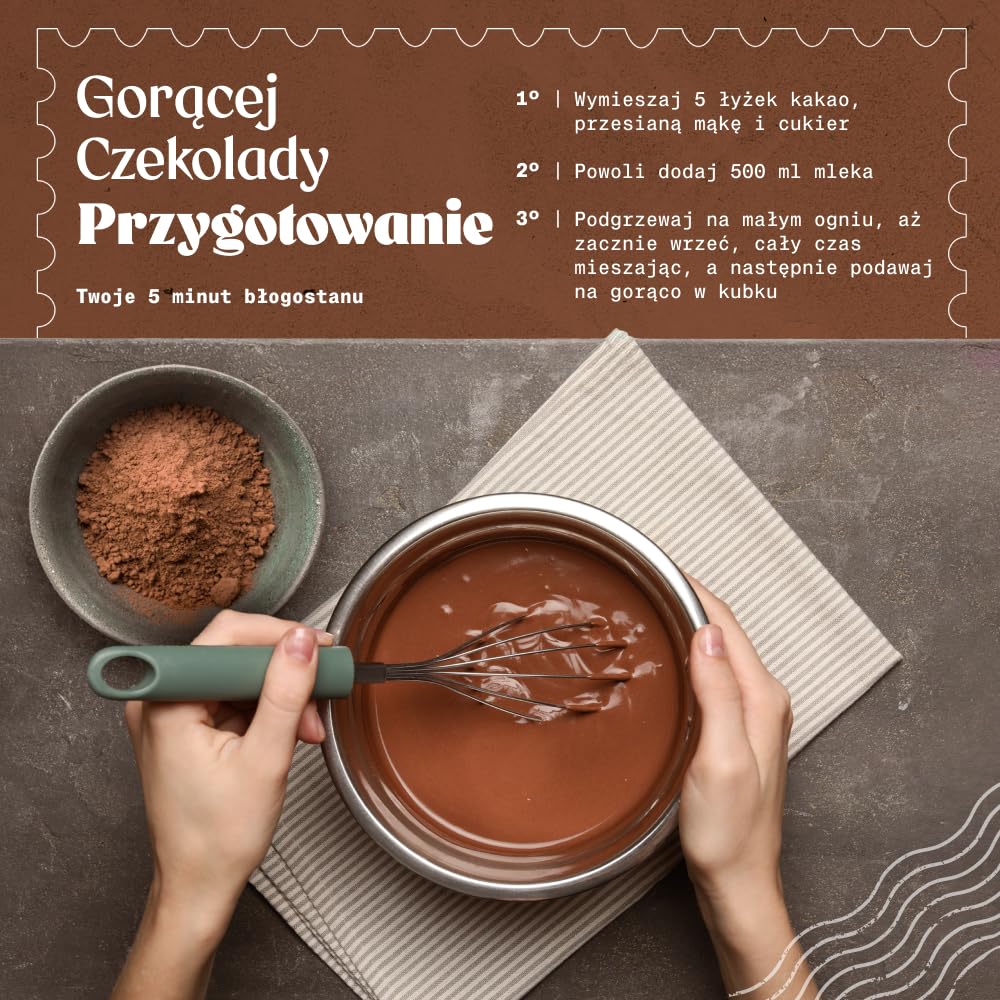 NaturaleBio Bio Surowe Kakao w Proszku Niealkalizowane | 1 kg. Kakao bez cukru, niealkalizowane i testowane na metale ciężkie, do smoothie, pieczenia i napojów.