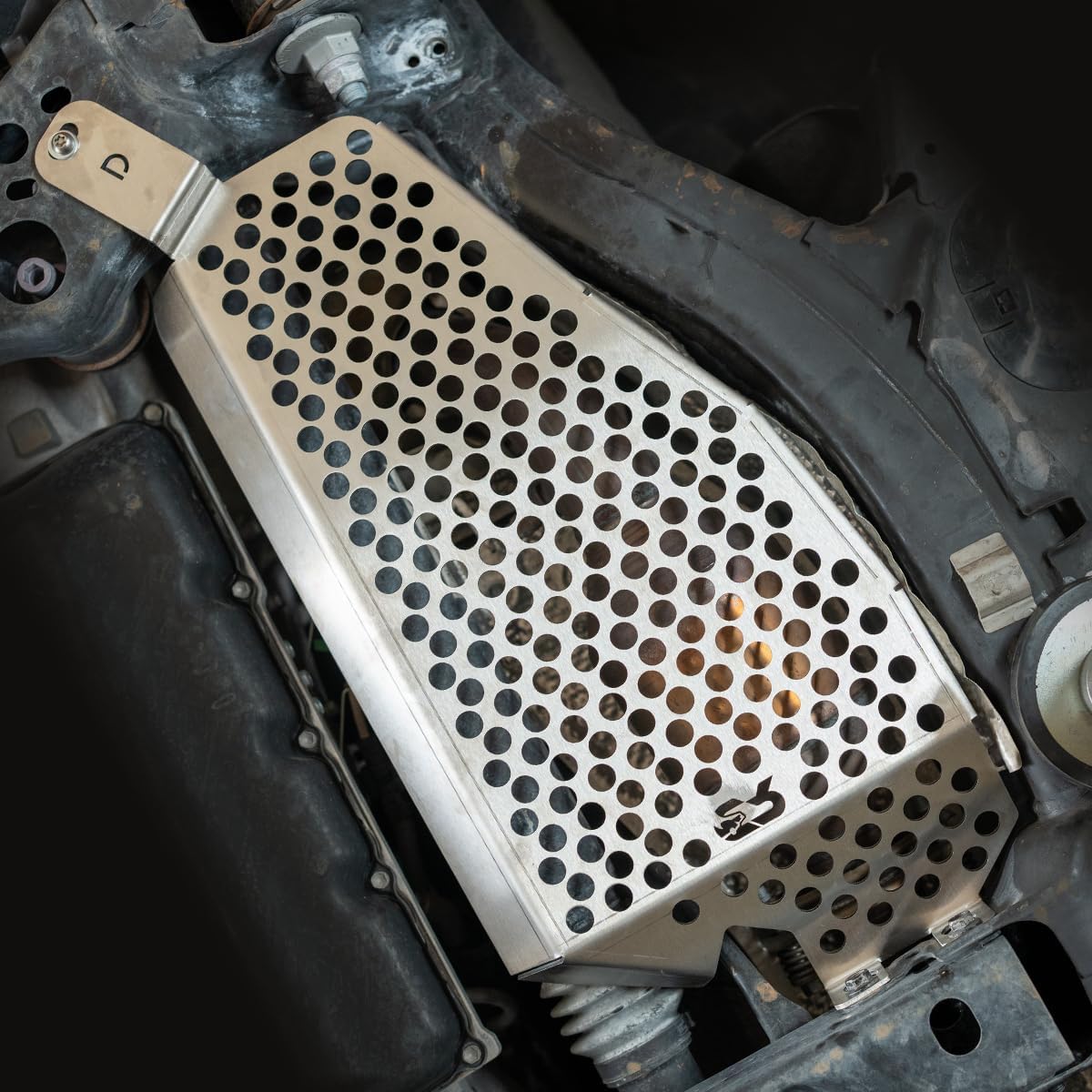 Cali Raised LED Catalytic Converter Shield For 2022+ Tundra - Anti Theft Protection - Made In USA