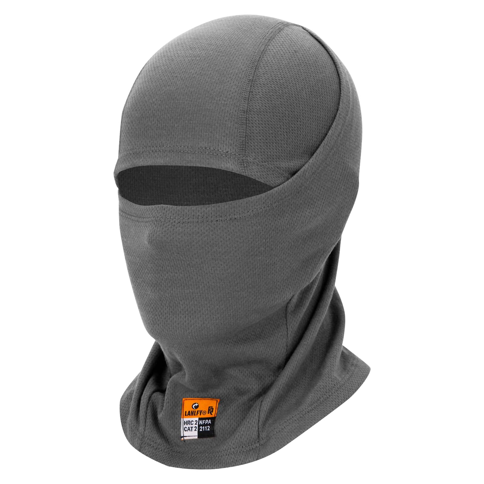 FR Mesh Balaclava For Men - Flame Resistant, Breathable Hood For Welding, Hiking, Running, Cycling