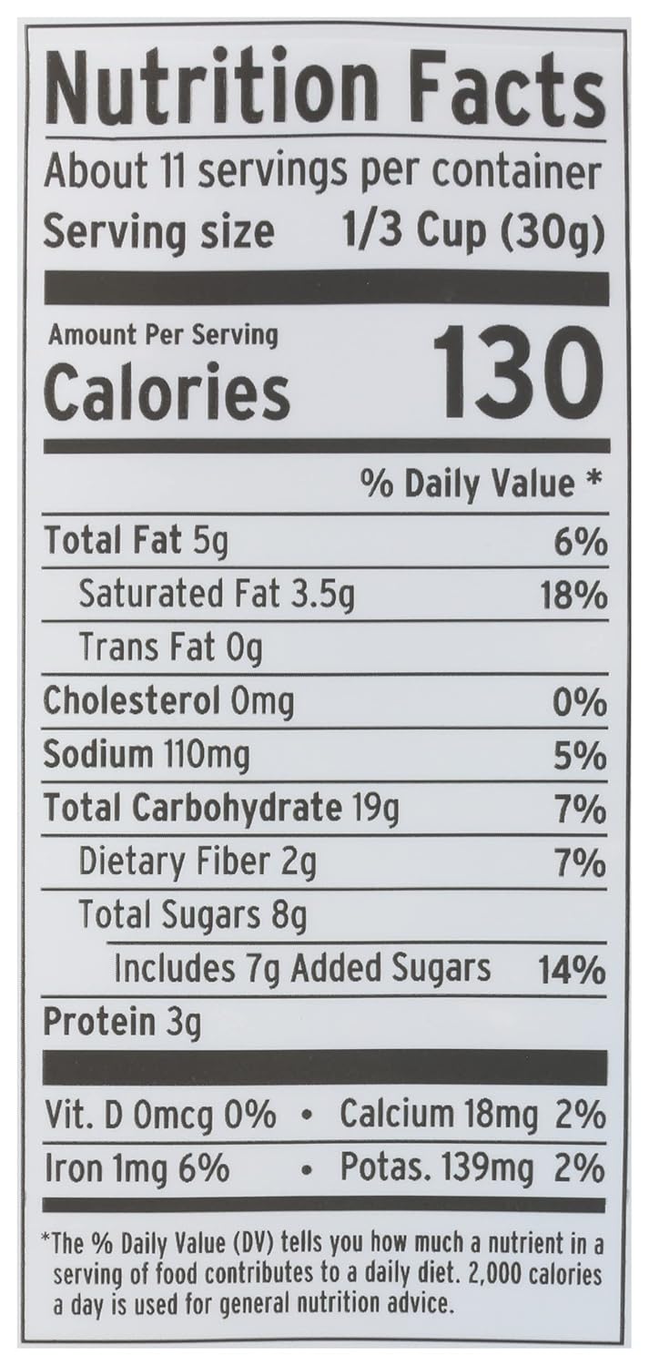 Purely Elizabeth Blueberry Hemp Ancient Grain Granola, Gluten Free, Non GMO, 12 Ounces (Pack Of 6)