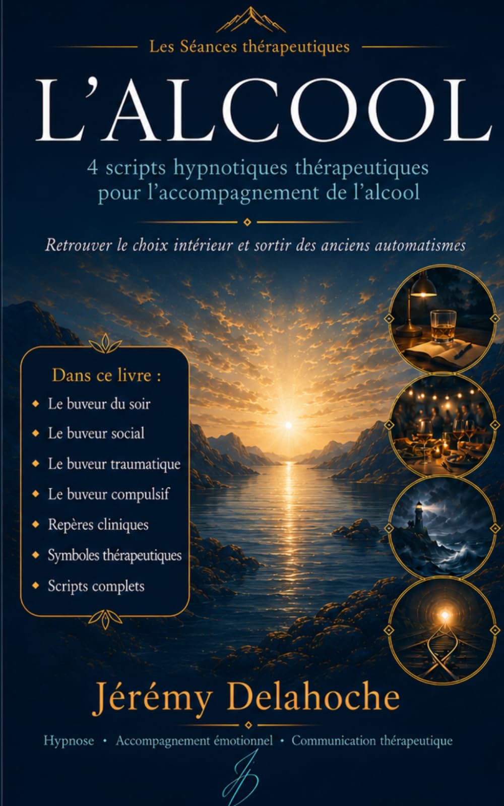 L’alcool: 4 scripts hypnotiques thérapeutiques pour l’accompagnement de l’alcool (Séance thérapeutique)
