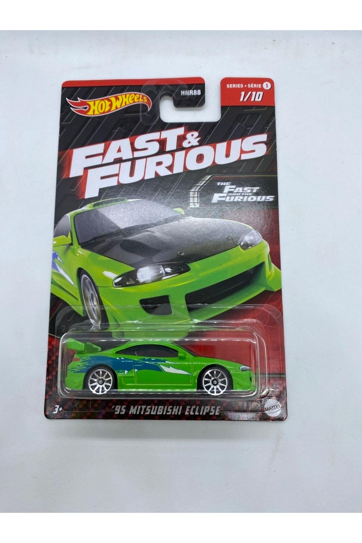 HOT WHEELS 95 Mitsubishi Eclipse Fast And Furious, Oyuncak Araba