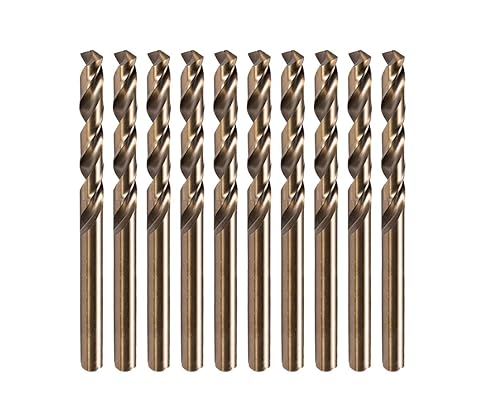 Miniatura 3 de HSS M35 Brocas espirales para taladro de cobalto, 5 unidades