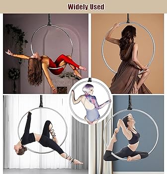空中ヨガ フープ　リング　メタル90cmサーカス 空中ヨガ フープ リング メタル90cmサーカス