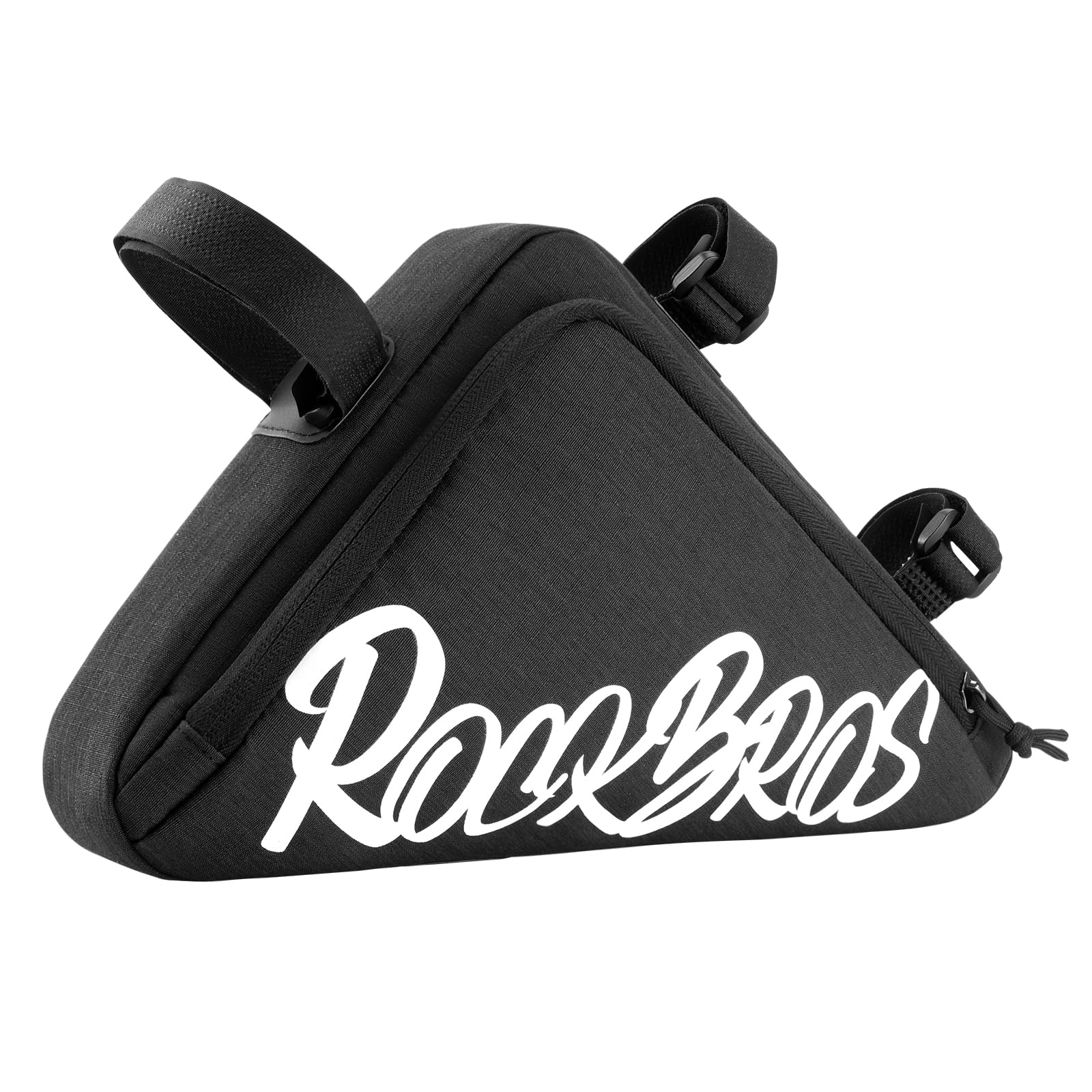 ROCKBROS Frame Bag Bike Triangle Bag for MTB Road Bikes E-Bike Bicycle Pouch Frame Tool Pack Cycling Accessories 1.4L Black