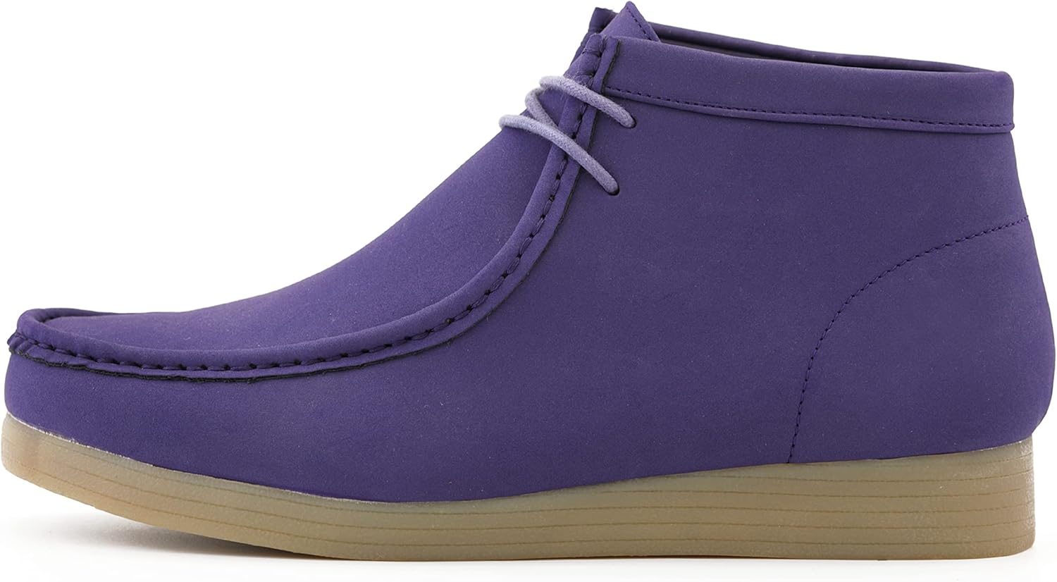 Amali Casual Chukka Boots for Men, High-Top, Lace Up Suede Men's Shoes, Desert Boots with Crepe Rubber Sole - Image 3