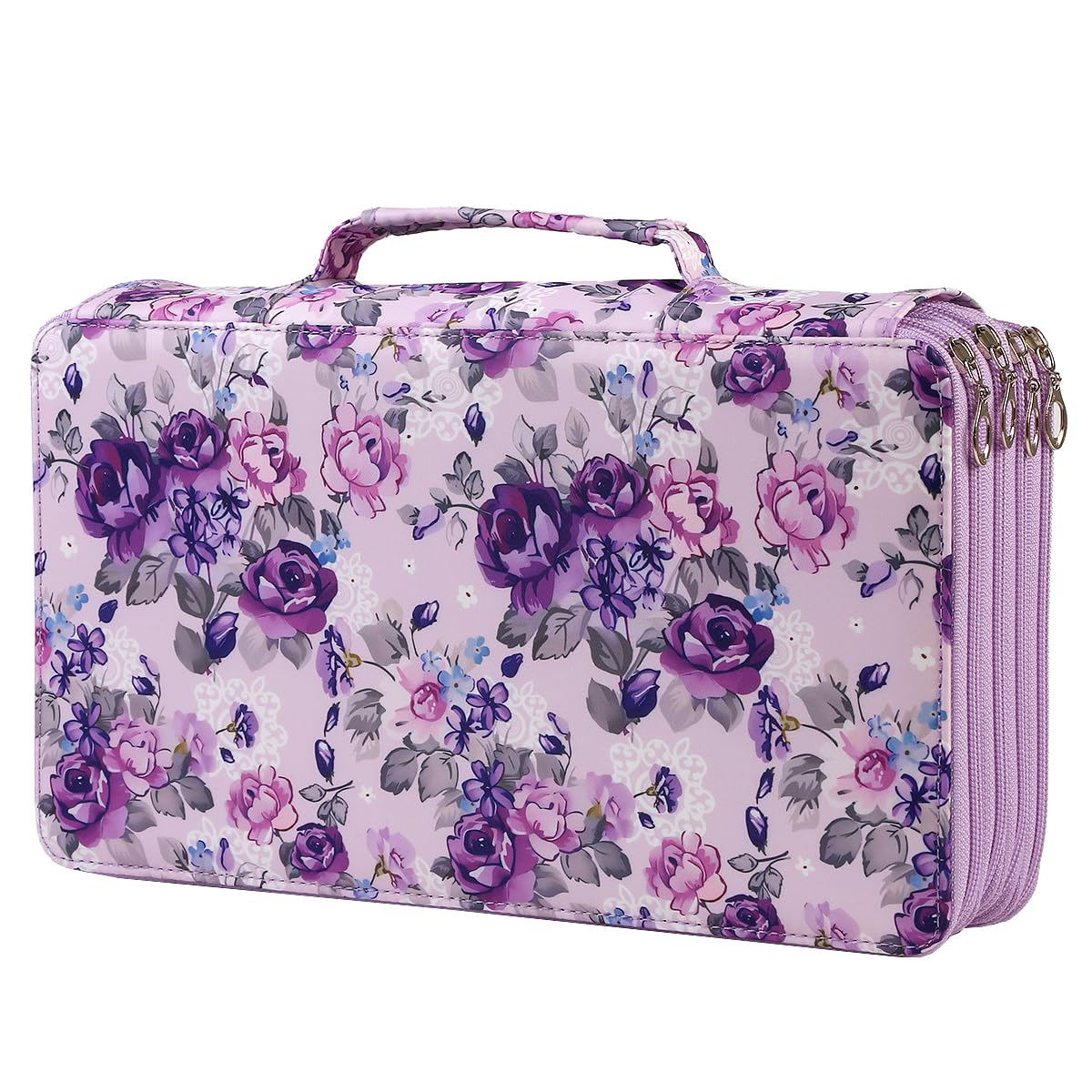 300 Slots Colored Pencil Case Organizer, 4 Layer Bag