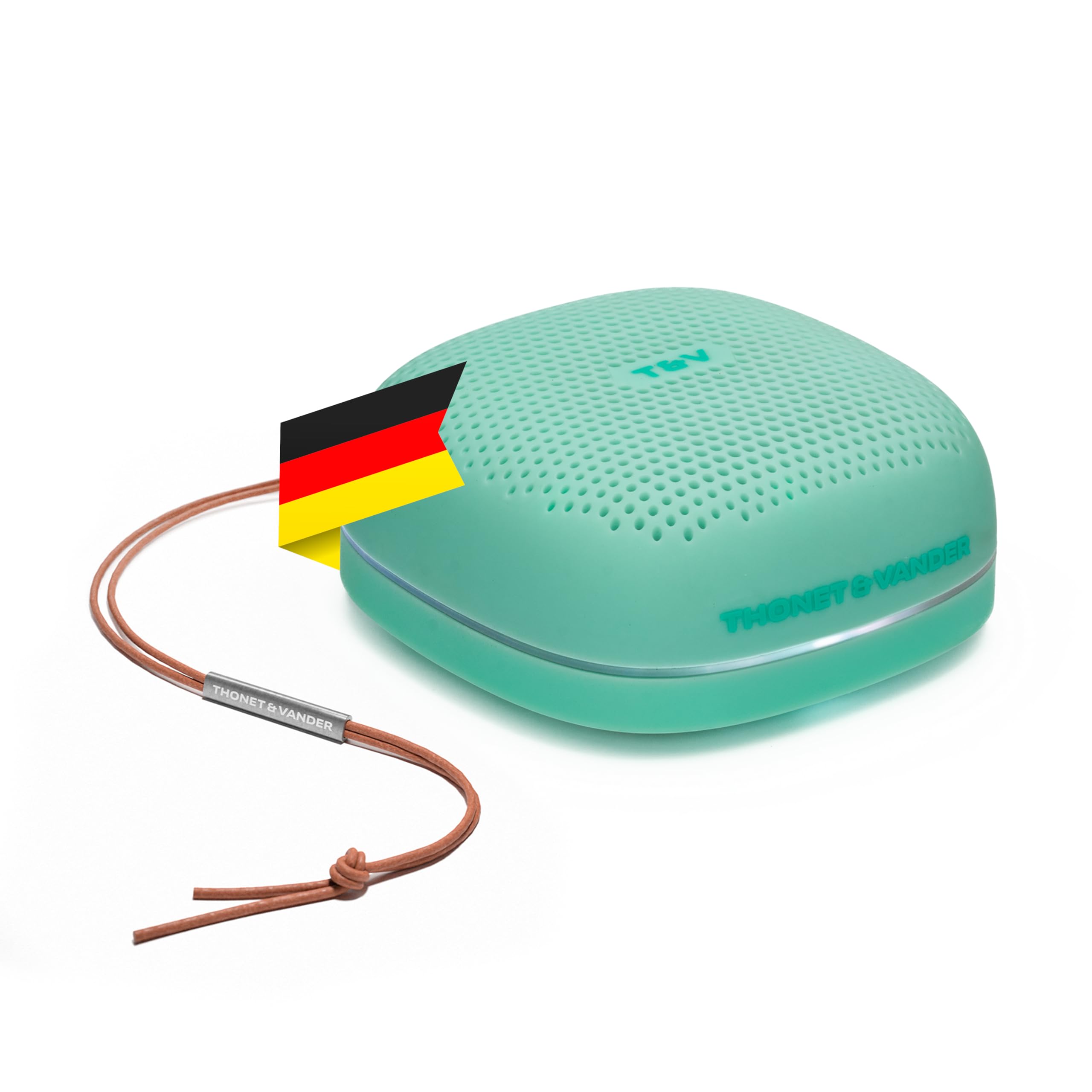 Thonet & Vander Duett 10W RMS Taşınabilir Bluetooth Hoparlör IPX4 Su Geçirmez Sertifikalı 8 Saat Dinleme Süresi (Aqua Renk)
