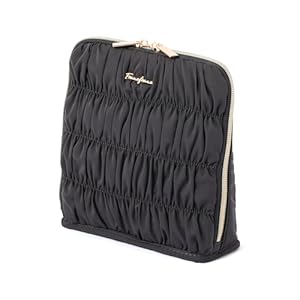 [Francfranc] フランフラン ギャザー ツールペンスタンドポーチ ペン立て ペンケース デスク収納 文具 ポーチ" 