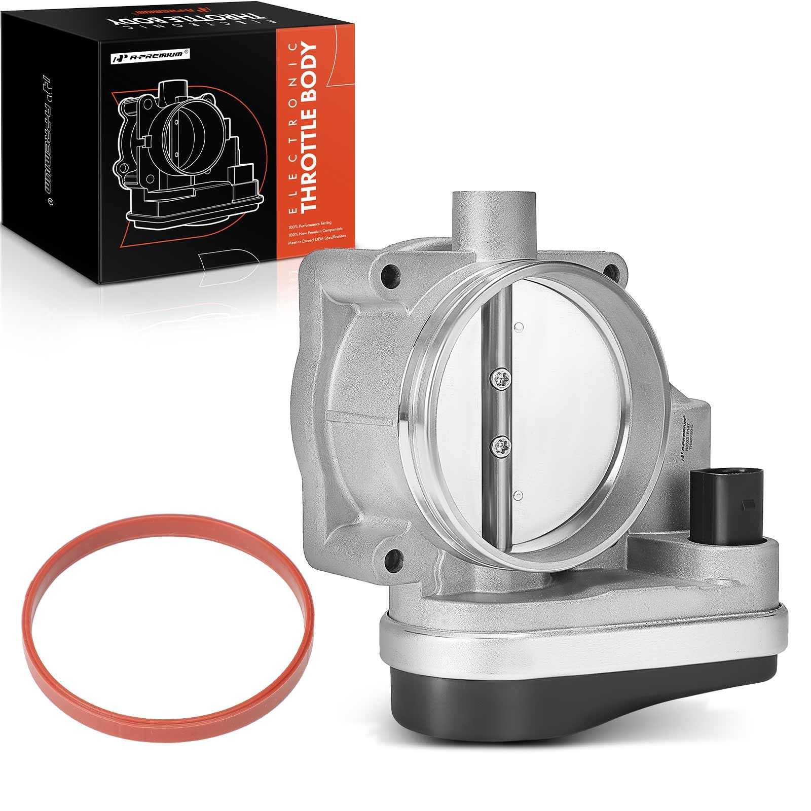 A-Premium Electronic Throttle Body Assembly Compatible with BMW X5 2004-2006, 545i 2004-2005, 745i 2002-2005, 745Li 2002-2005, 645Ci 2004-2005, Alpina