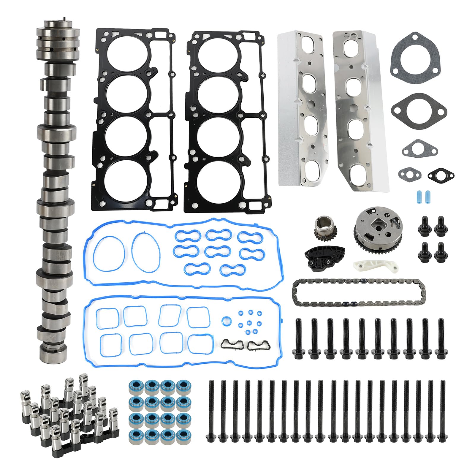 Topteng MDS Lifters Kit Timing Chain Kit Nockenwellen Kit Passend für Dodge Ram 1500 5.7L Hemi 09-19