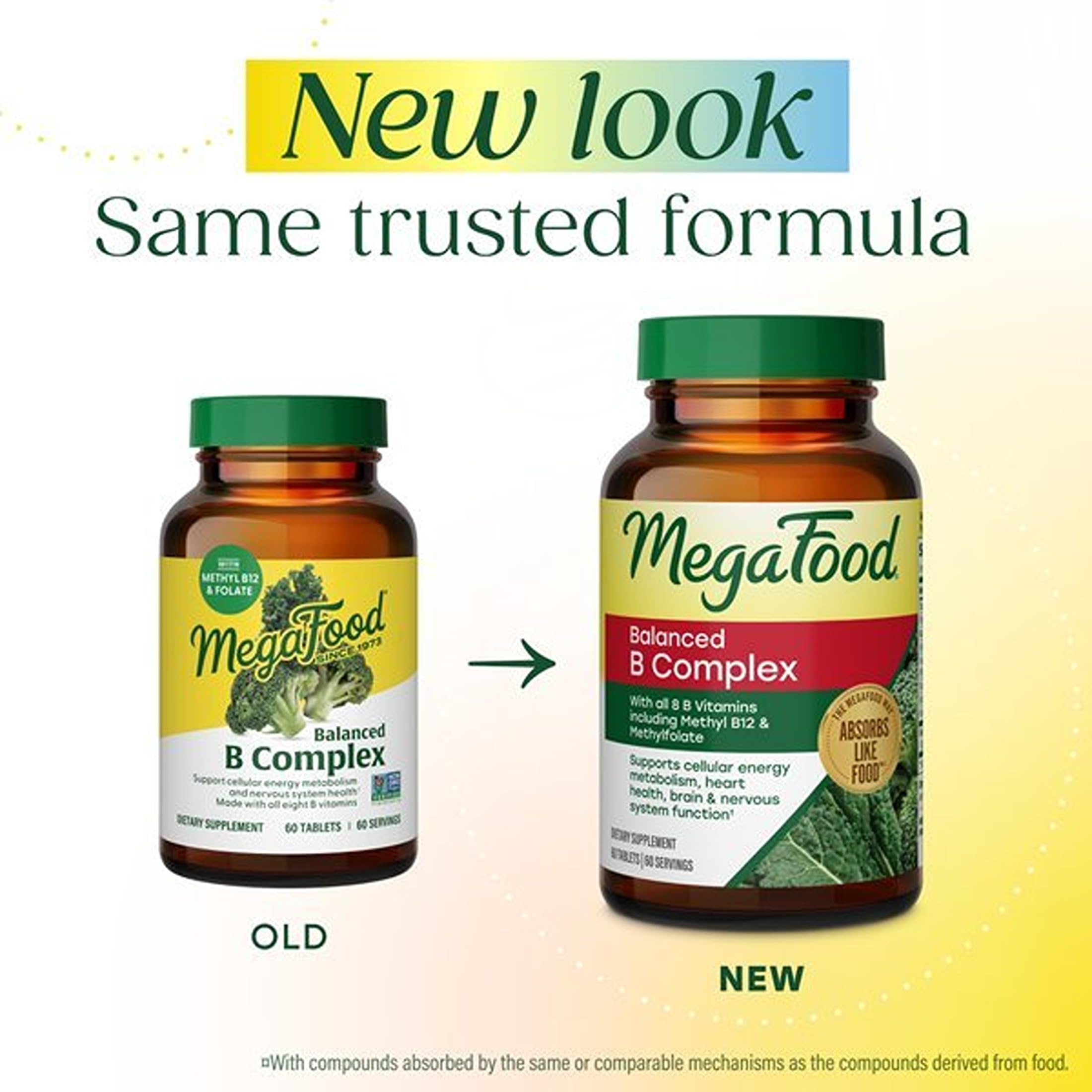 MegaFood Balanced B Complex, Cellular Energy Metabolism Support, 90 Tablets — Amazon image 2