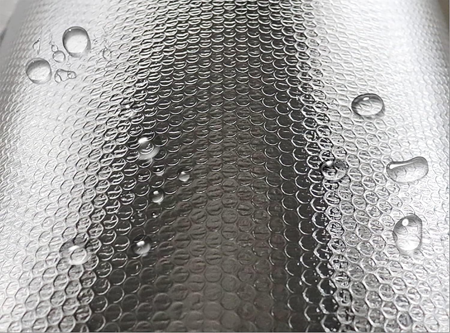 Self-Adhesive Insulation Foil for Double Roofs, Insulation Rolls for Garages, Attics, Radiant Barrier(1*5m)