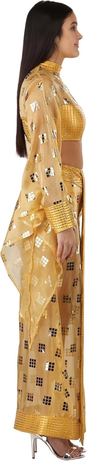 Women's Cher Costume Dress – 70s Pop Icon Outfit for Halloween or Parties - Image 6