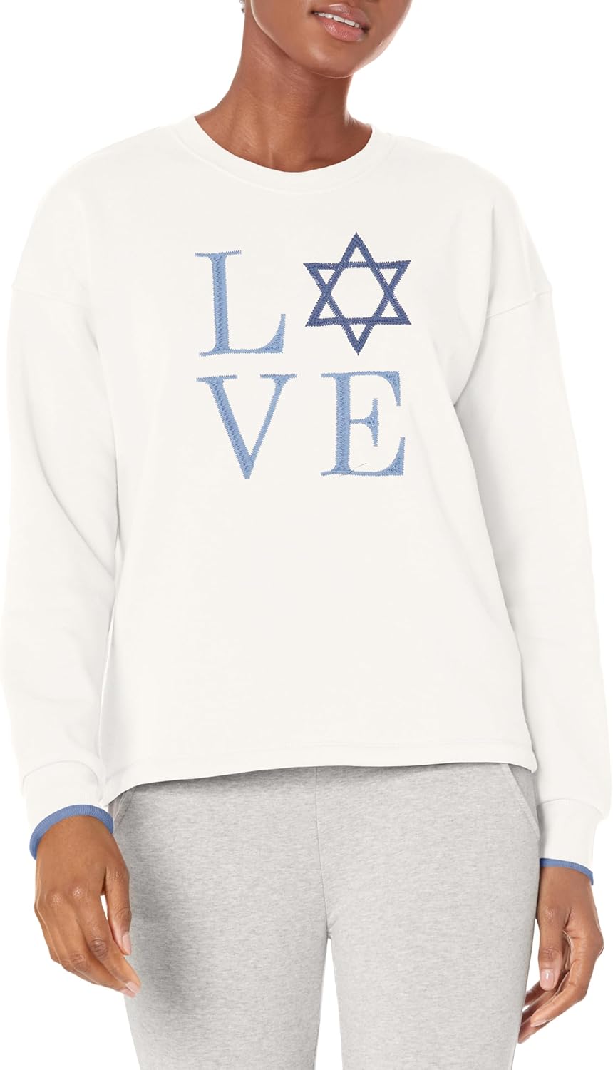 PJ Salvage Womens Loungewear Flannels Long Sleeve Top