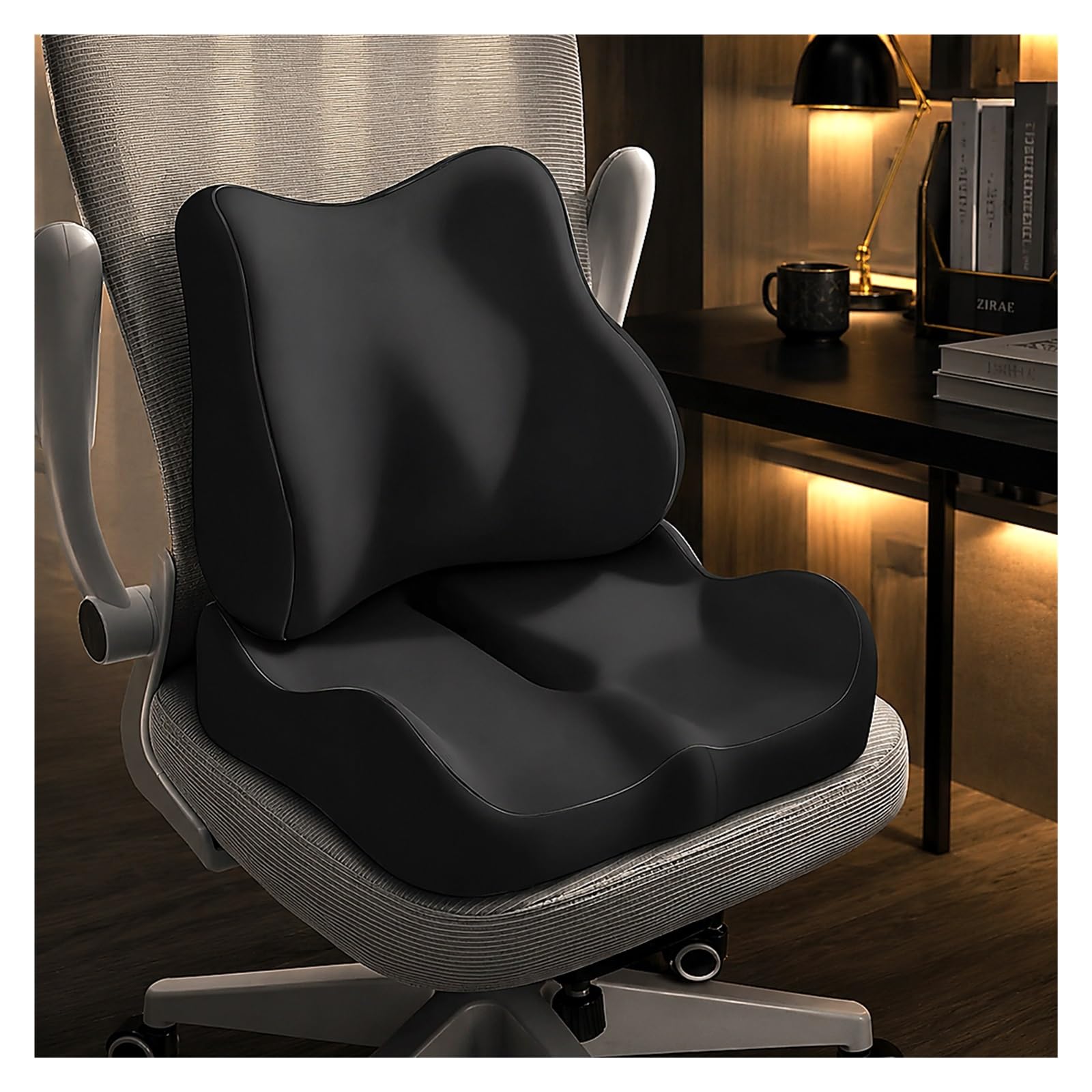 cuscino per sedile auto Cuscino for sedile for sedia a rotelle da ufficio ergonomico in spugna memory