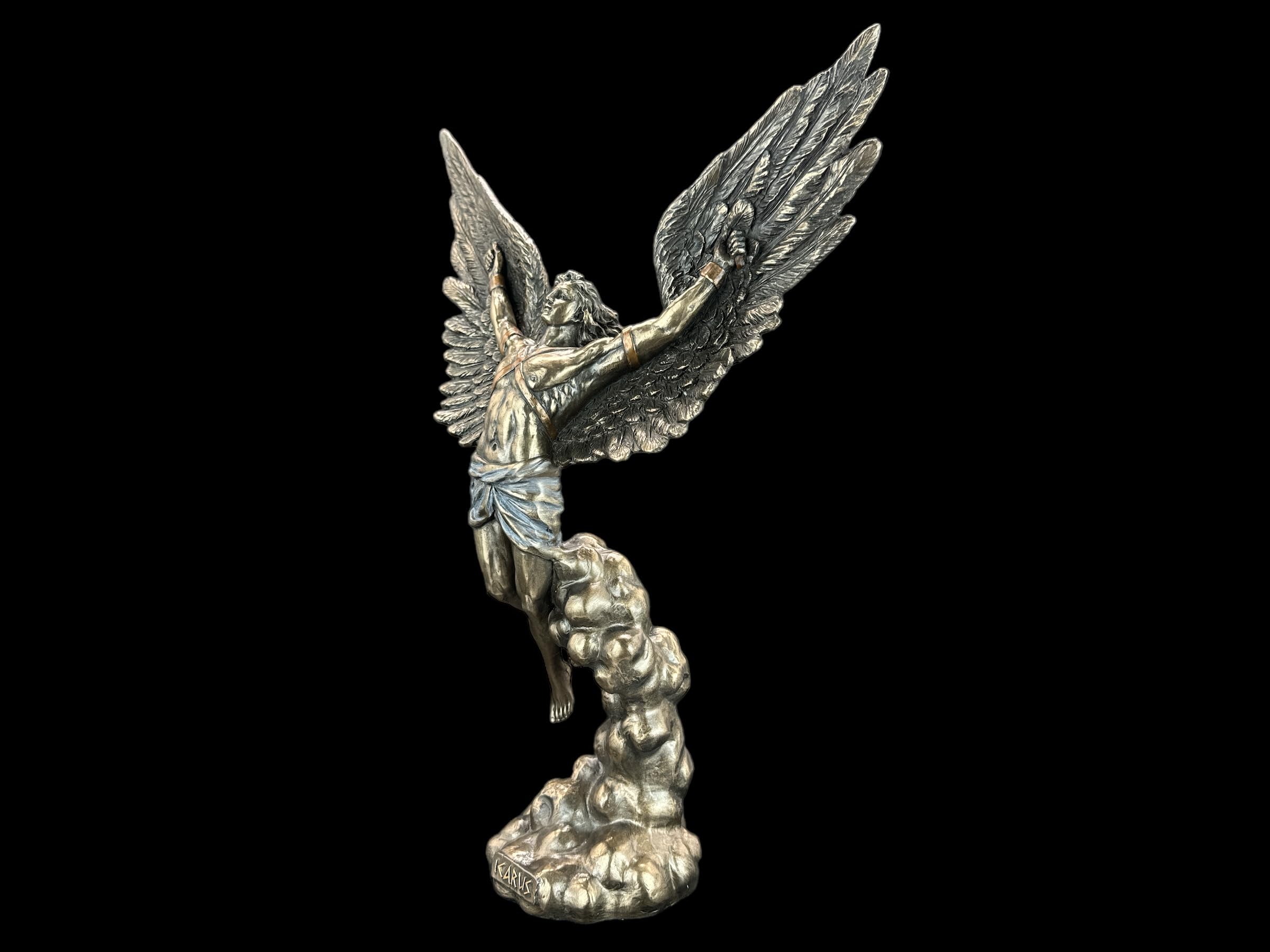 57 SPECIAL REPLICAS Rzeźba dekoracyjna Lot Ikara figurka z brązu jako prezent do salonu, dekoracja figurki, dekoracja