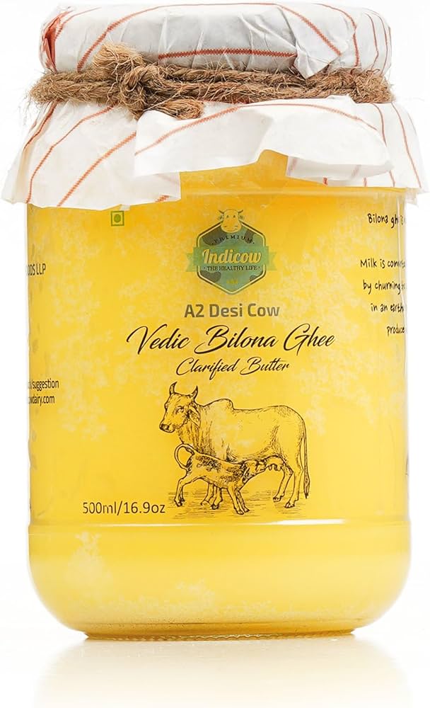 Amazon.com : Indicow Farms A2 Cow Ghee (A2 Cow (Sahiwal), 500ml