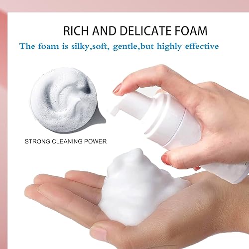 Miniatura 3 de Shmian Kits de concentrado de champú para pestañas, 3.4 fl oz de concentrado de limpiador de pestañas y kit de limpieza de pestañas, limpiador de